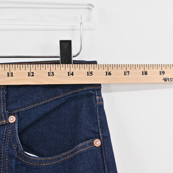 Anthropologie Jeans Womens Size 28 Pilcro Crop Denim Center Seam Boho Festival - Picture 10 of 12